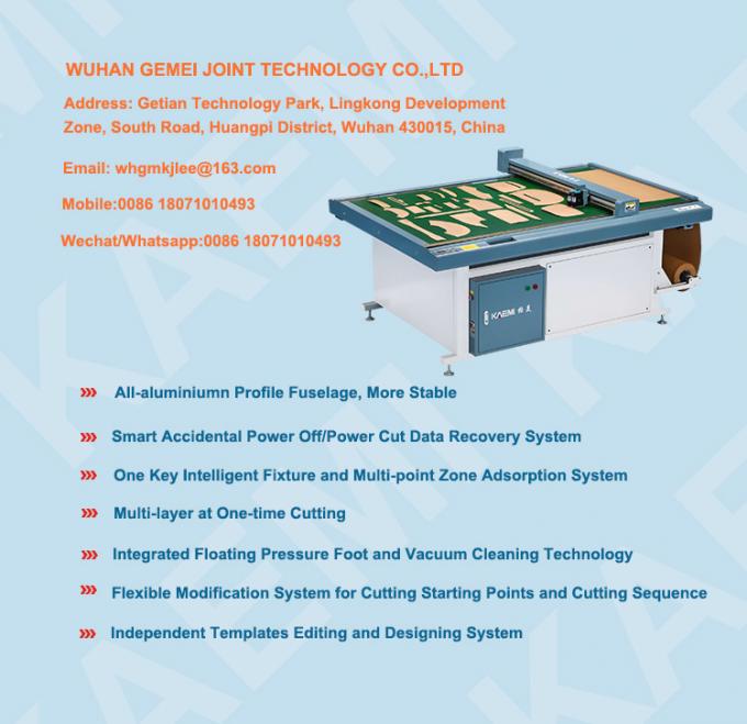 Mürekkep Atışı CAD Kesicisi Çizelge Makinesi Ayakkabı Çantaları Giyim Kumaş Kağıt Deseni 1